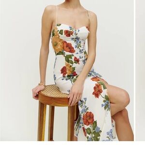 Reformation Juliette Floral Print Women's Dress NWT Size 16